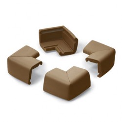 4 petits coins mousse antichoc chocolat